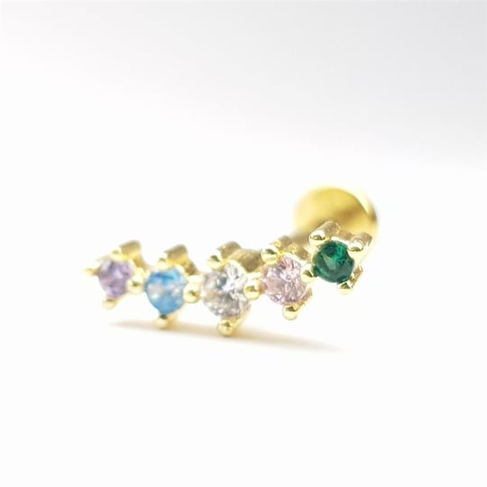 Cerrahi Çelik Tip-83 Tragus Piercing (8mm)