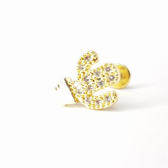 Cerrahi Çelik Tip-97 Tragus Piercing (8mm)