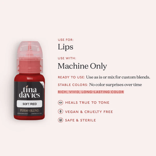 Perma Blend - Tina Davies Collection Soft Red 15 ml