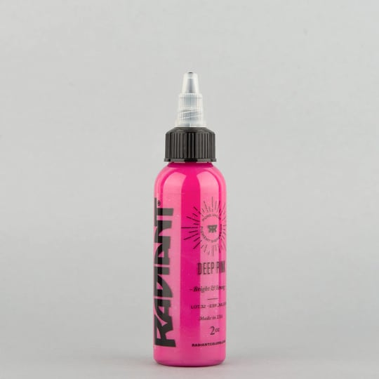 Radiant Colors Deep Pink Koyu Pembe Dövme Boyası 2oz - 60ml