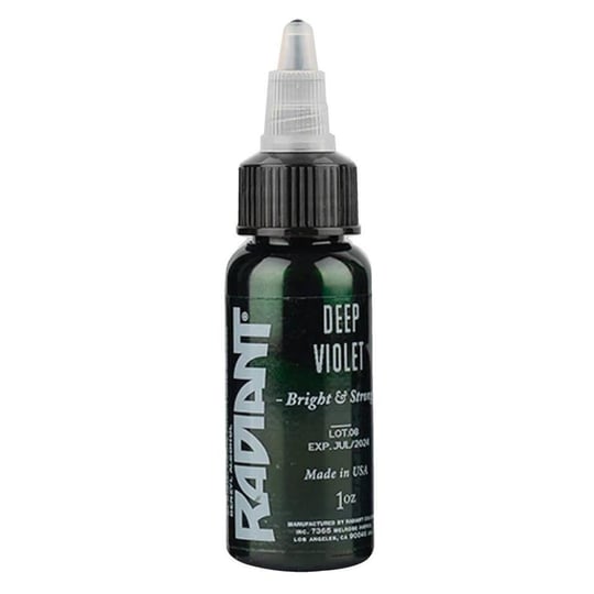 Deep Violet - Radiant Tattoo Dövme Boyası  - 1oz/30ml