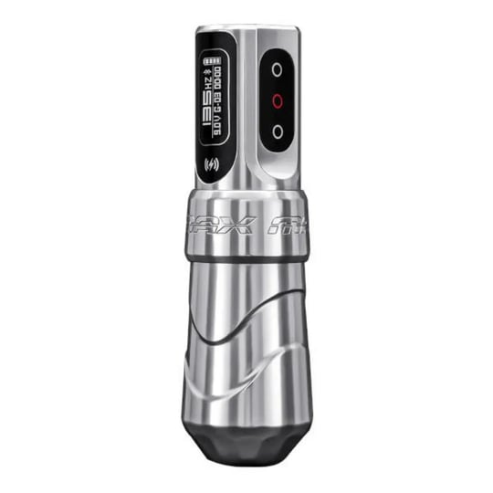 FK Irons Flux Max Blade 3.2mm Stroke Tek Bataryalı Kablosuz Dövme Makinesi - Gümüş