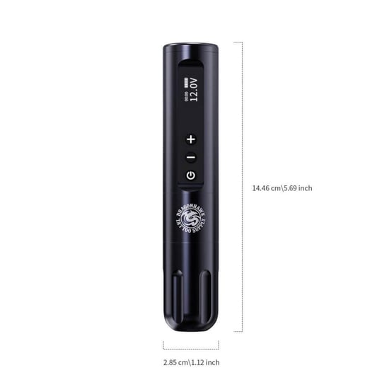 Dragonhawk X9 Kablosuz Dövme Makinesi | 3.5mm Stroke | 3400mAh