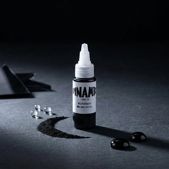 Dynamic Black Siyah Dövme Boyası 1oz - 30ml