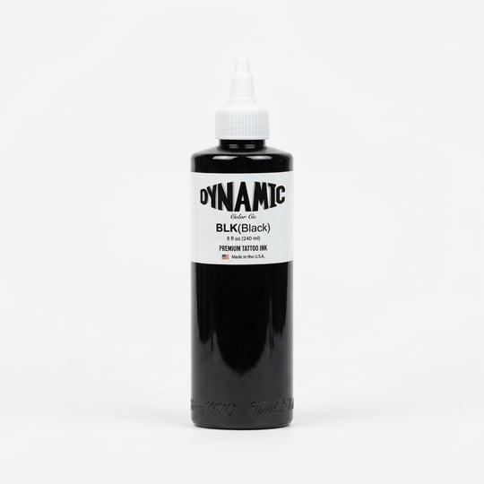 Dynamic Black Siyah Dövme Boyası 8oz - 240ml