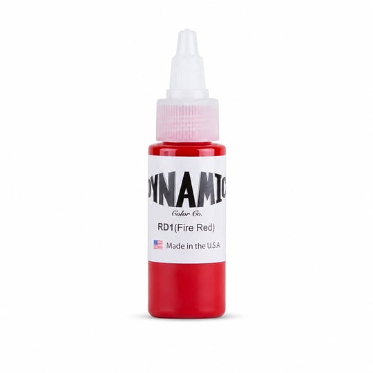 Dynamic Fire Red Kırmızı Dövme Boyası 1oz - 30ml