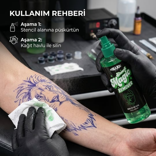 Dynamic Stencil Remover 8 oz / 240 ml Transfer Jeli