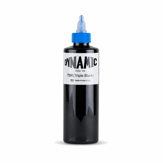 Dynamic Triple Black Siyah Dövme Boyası 8oz - 240ml