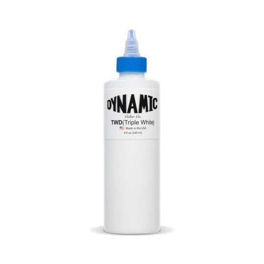 Dynamic Triple White - Beyaz Tattoo Dövme Boyası - 8oz/240ml
