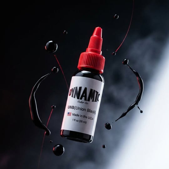 Dynamic Union Black Siyah Dövme Boyası 1oz - 30ml