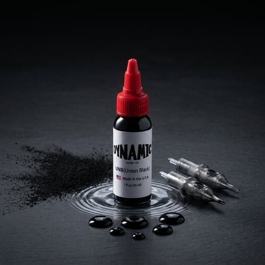 Dynamic Union Black Siyah Dövme Boyası 1oz - 30ml