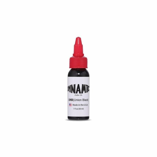 Dynamic Union Black - Siyah Tattoo Dövme Boyası - 1 oz/30ml