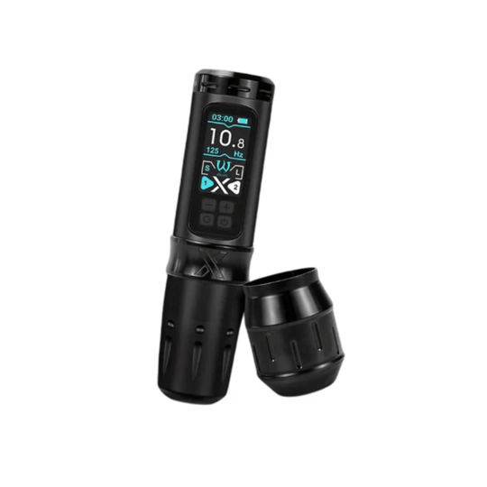 Ava UNI-X Wireless Pen 4.5mm Stroke Black Kablosuz Dövme Makinesi