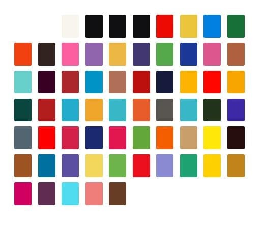 65 Color Set - Radiant Tattoo Dövme Boyası  - 0,5oz/15ml