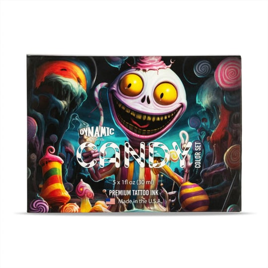 Dynamic Tattoo Ink Candy 1oz Color Set