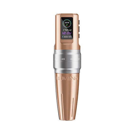 EZ P3 Pro Lumina 2.0–3.3mm Stroke Kablosuz PMU & Dövme Pen Makinesi Rose Gold