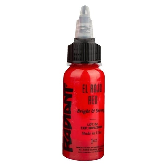 El Rojo Red - Radiant Tattoo Dövme Boyası  - 1oz/30ml