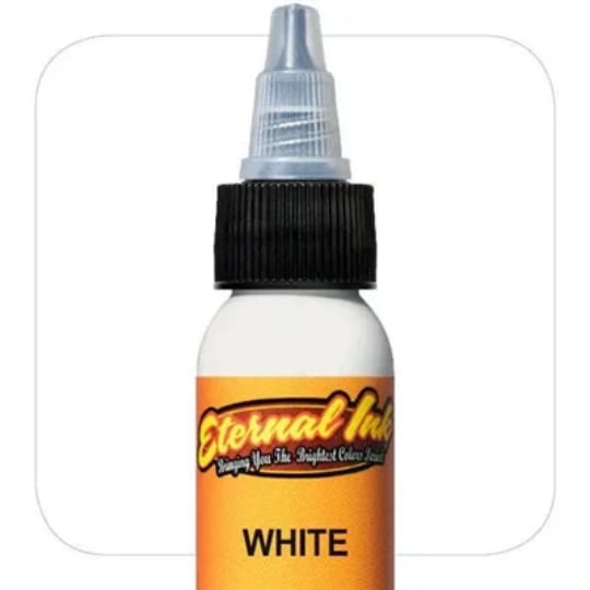 Eternal Ink White Beyaz Dövme Boyası 8oz - 240ml