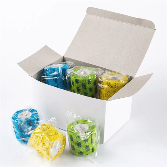 EZ Cohesive Bandages 12 Adet - Grip Cover