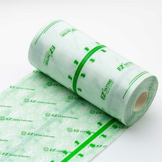 Ez Derm Defender - Premium Dövme Sonrası Koruyucu Bant Film - 15 cm x 10 m