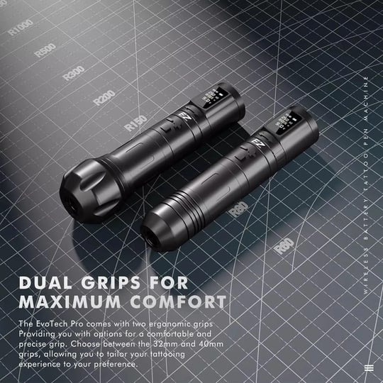 EZ EvoTech Pro Black Tattoo Machine