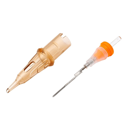 EZ V-Select 1011 RS 11 RS 0.30 mm Long Taper Round Shader Kartuş Dövme İğnesi 20 Adet