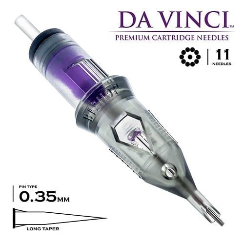Bishop DaVinci V2 1211 RLLT 11RL Long Taper Kartuş Dövme İğnesi 20 Adet