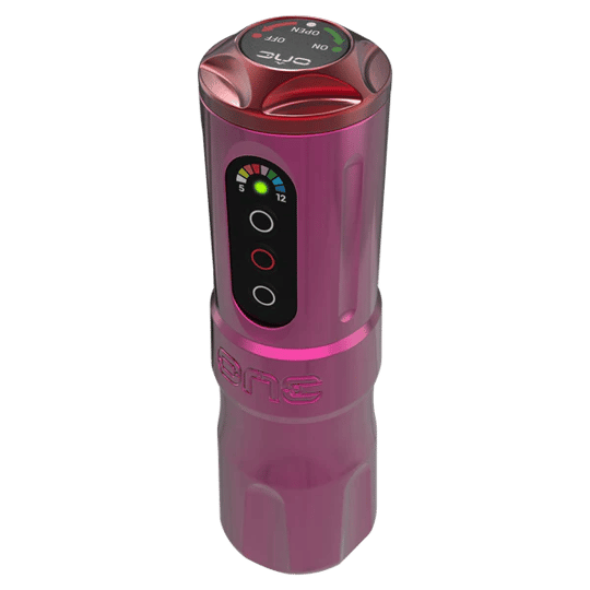 FK Irons One Bubblegum 3.0mm Stroke Kablosuz Dövme Makinesi - Pembe