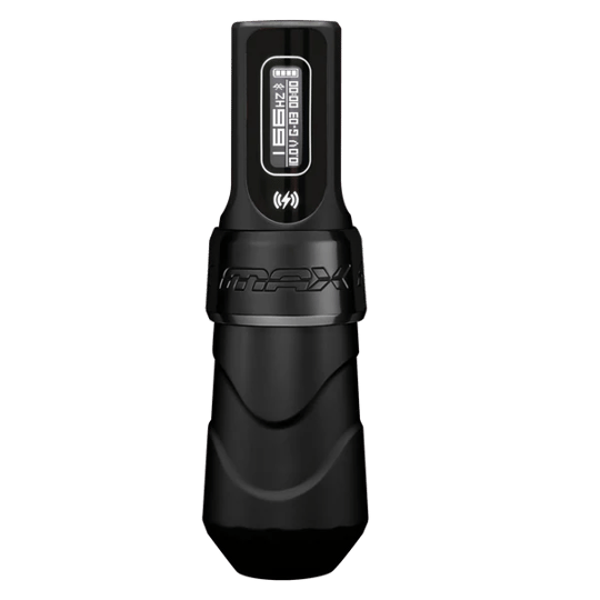 FK Irons Flux Max Black Ops 4.0 mm Stroke Çift Bataryalı Kablosuz Dövme Makinesi