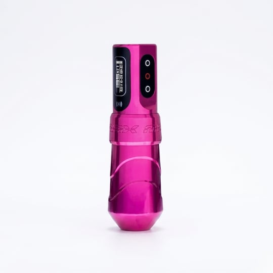 FK Irons Flux Max Bubblegum 4.5mm Stroke Tek Bataryalı Kablosuz Dövme Makinesi - Pembe