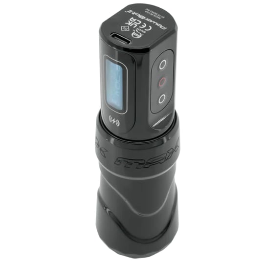 FK Irons Flux Max Stealth 3.2mm Stroke Tek Bataryalı Kablosuz Dövme Makinesi - Siyah