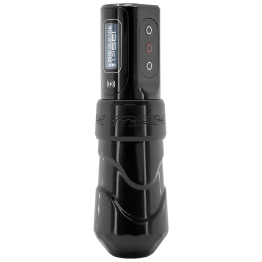 FK Irons Flux Max Stealth 4.0mm Stroke Tek Bataryalı Kablosuz Dövme Makinesi - Siyah