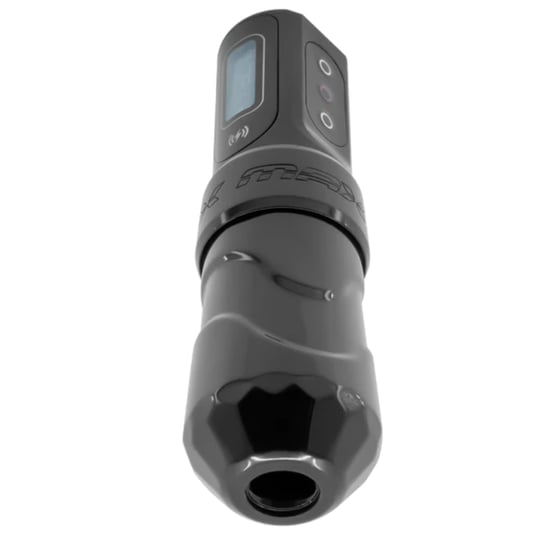 FK Irons Flux Max Stealth 4.0mm Stroke Tek Bataryalı Kablosuz Dövme Makinesi - Siyah