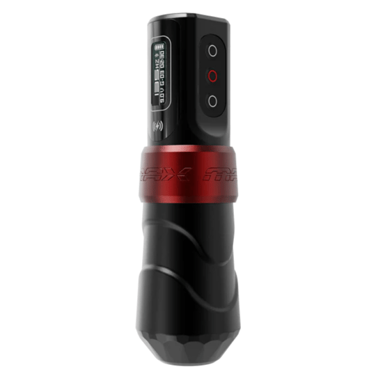 FK Irons Flux Max Yomico 3.2mm Stroke Çift Bataryalı Kablosuz Dövme Makinesi - Yomico Edition