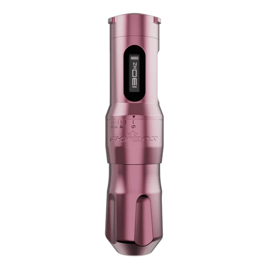 FK Irons One Adjust Pop Pink Ayarlanabilir Stroke 2.0-5.0mm Kablosuz Dövme Makinesi - Pembe