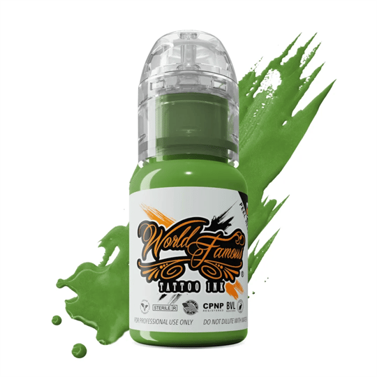 Iceland Green - World Famous Ink Dövme Boyası - 1/2oz/15ml
