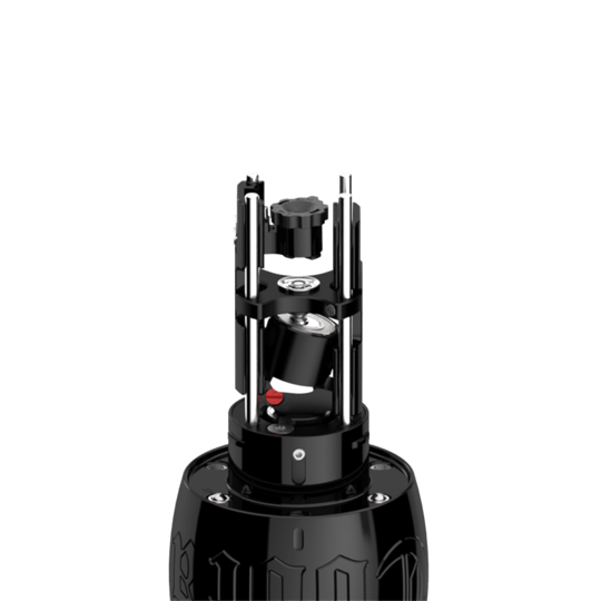 Ink Machines Cobra Kablosuz Dövme Makinesi Evil Black 37 mm Sealed Grip