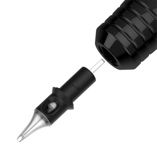 Ink Machines Cobra Kablosuz Dövme Makinesi Polished 37 mm Sealed Grip