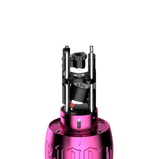 Ink Machines Cobra Kablosuz Dövme Makinesi Seductive Pink 37 mm Grip Çap