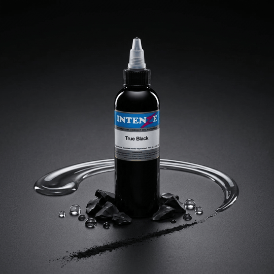 True Black - Intenze Dövme Boyası - 4oz/120ml