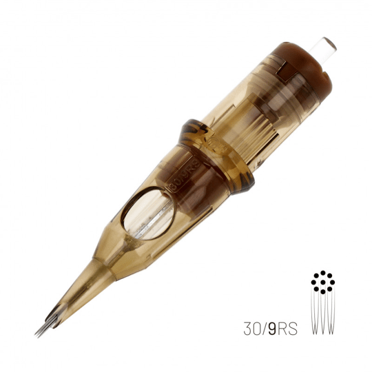 Kwadron 0805 RSLT 5 RS 0.25 mm Round Shader Long Taper Kartuş Dövme İğnesi 20 Adet
