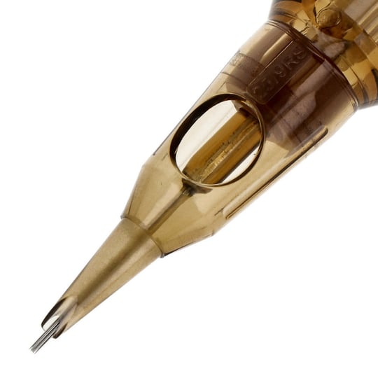 Kwadron 0809 RSLT 9 RS 0.25 mm Round Shader Long Taper Kartuş Dövme İğnesi 20 Adet