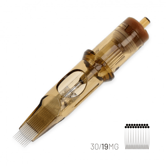 Kwadron 1019 MGLT 19 MGLT 0.30 mm Magnum Long Taper Kartuş Dövme İğnesi 20 Adet