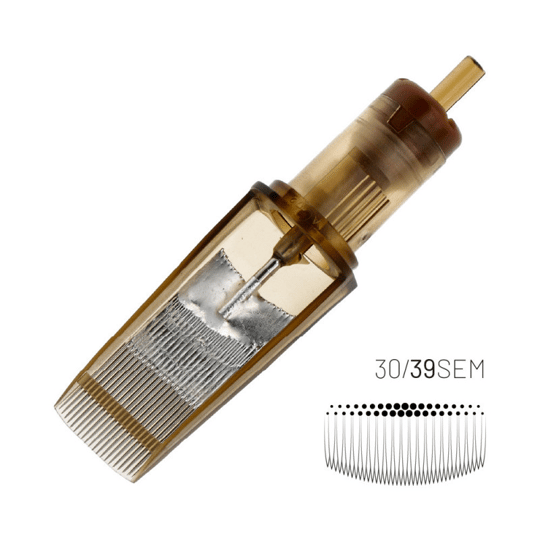Kwadron 1039 CSEMLT 39 CSEMLT Combat Soft Edge Magnum Long Taper Kartuş Dövme İğnesi 16 Adet