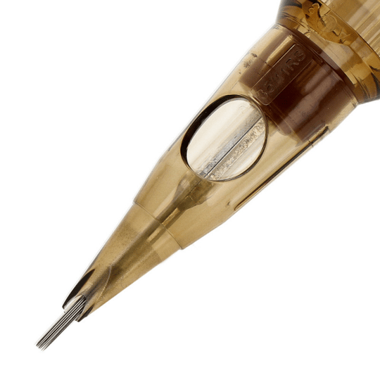 Kwadron 1211 RSLT 11 RS 0.35 mm Round Shader Long Taper Kartuş Dövme İğnesi 20 Adet