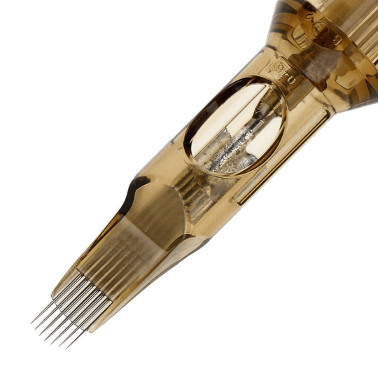 Kwadron 1213 SEMLT 13 SEMLT 0.35 mm Soft Edge Magnum Long Taper Kartuş Dövme İğnesi 20 Adet
