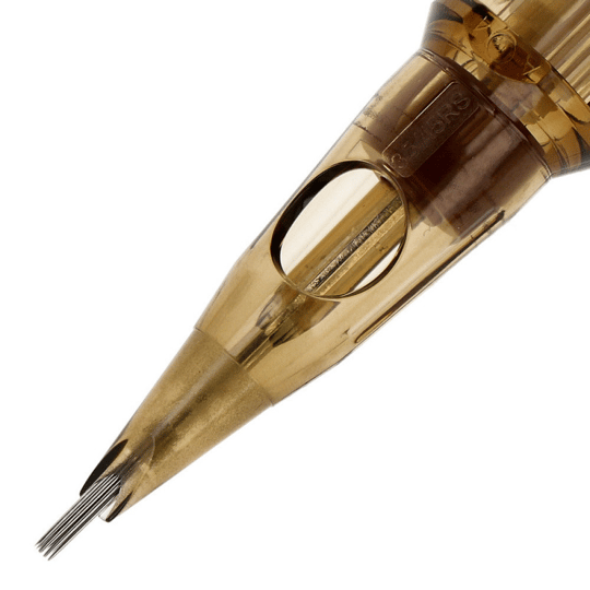 Kwadron 1215 RSLT 15 RS 0.35 mm Round Shader Long Taper Kartuş Dövme İğnesi 20 Adet