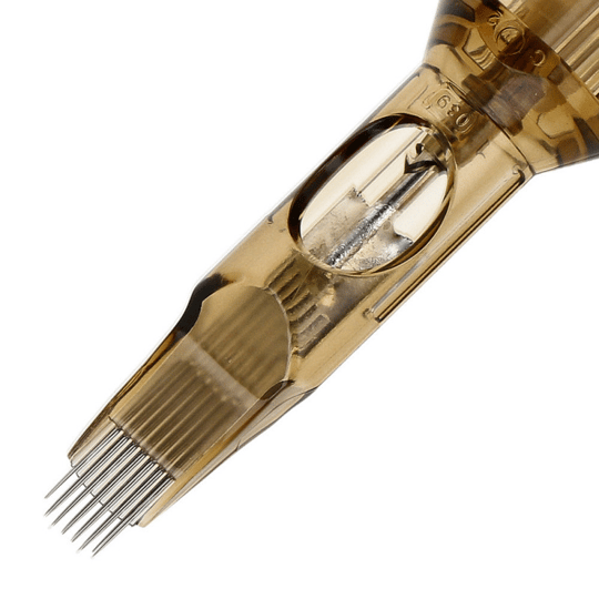 Kwadron 1215 SEMLT 15 SEMLT 0.35 mm Soft Edge Magnum Long Taper Kartuş Dövme İğnesi 20 Adet