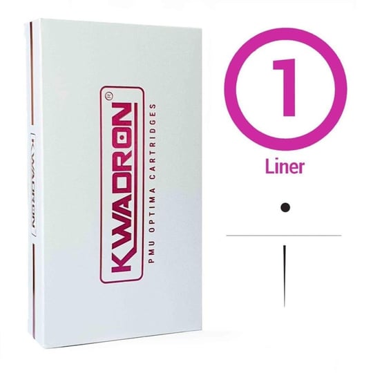 Kwadron PMU Optima 20/1 RLLT Round Liner Long Taper - Kartuş PMU İğnesi