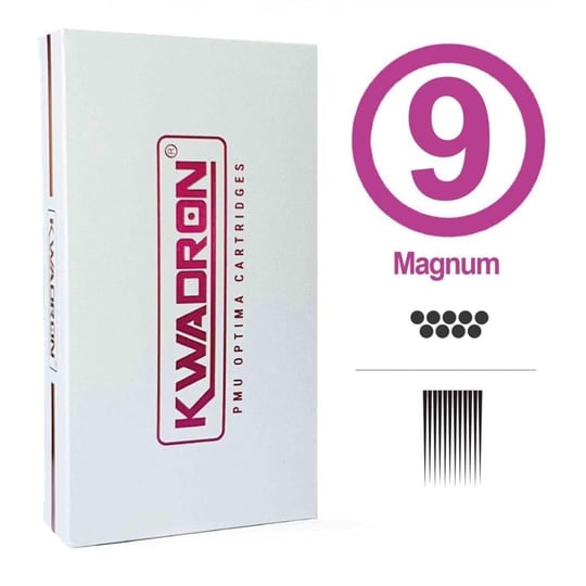 Kwadron PMU Optima 30/9 MGPT Magnum Point Taper - Kartuş PMU İğnesi